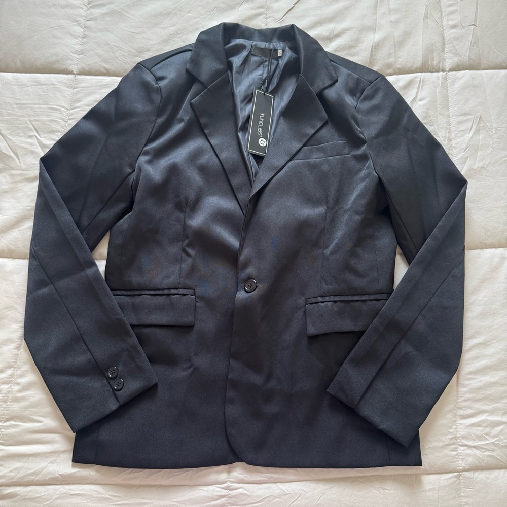 YUNCLOS Black Blazer